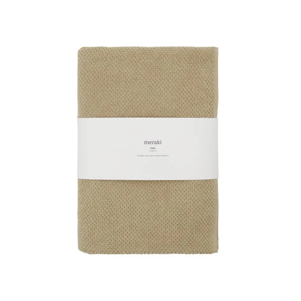 Meraki Towel Solid Safari
