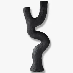 Mette Ditmer Art Piece Candleholder Black
