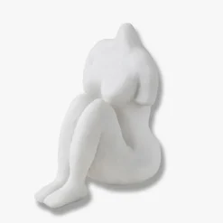 Mette Ditmer Art Piece Sitting Woman Off-White