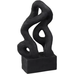 Mette Ditmer Art Piece Symbiosis Sculpture Black