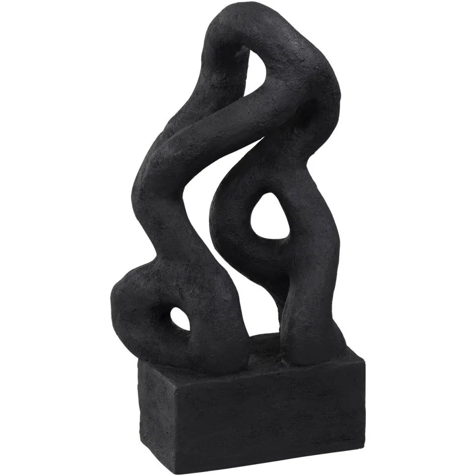 Mette Ditmer Art Piece Symbiosis Sculpture Black