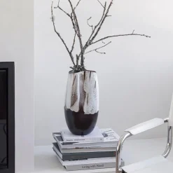 Mette Ditmer By Hand Curve Vase Off-White Large