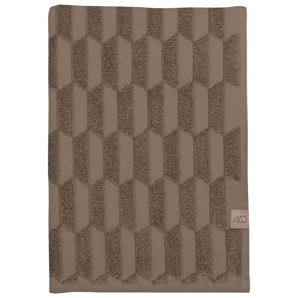 Mette Ditmer Geo Guest Towels Nougat