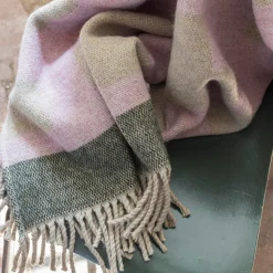 Mette Ditmer Maze Throw Powder Rose