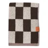Mette Ditmer Retro Bath Towel Chocolate