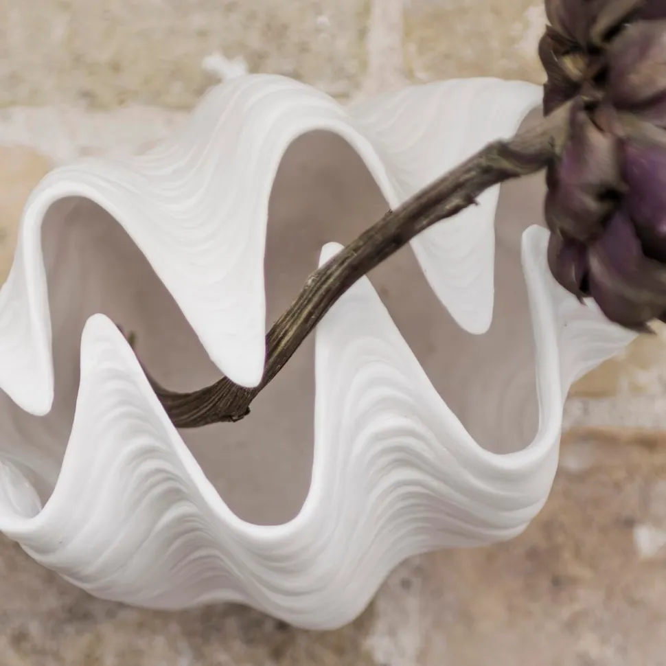 Mette Ditmer Shell Vase Off-White Small