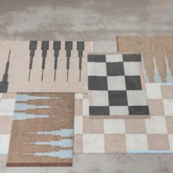 Mette Ditmer Square All-Round Mat Dark Grey Small