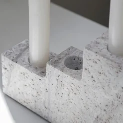 Mette Ditmer Step Six Candleholder Chalk