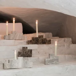 Mette Ditmer Step Six Candleholder Chalk