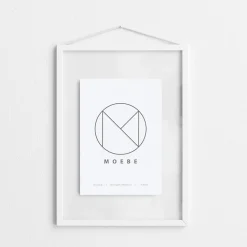 Moebe White Frame A4