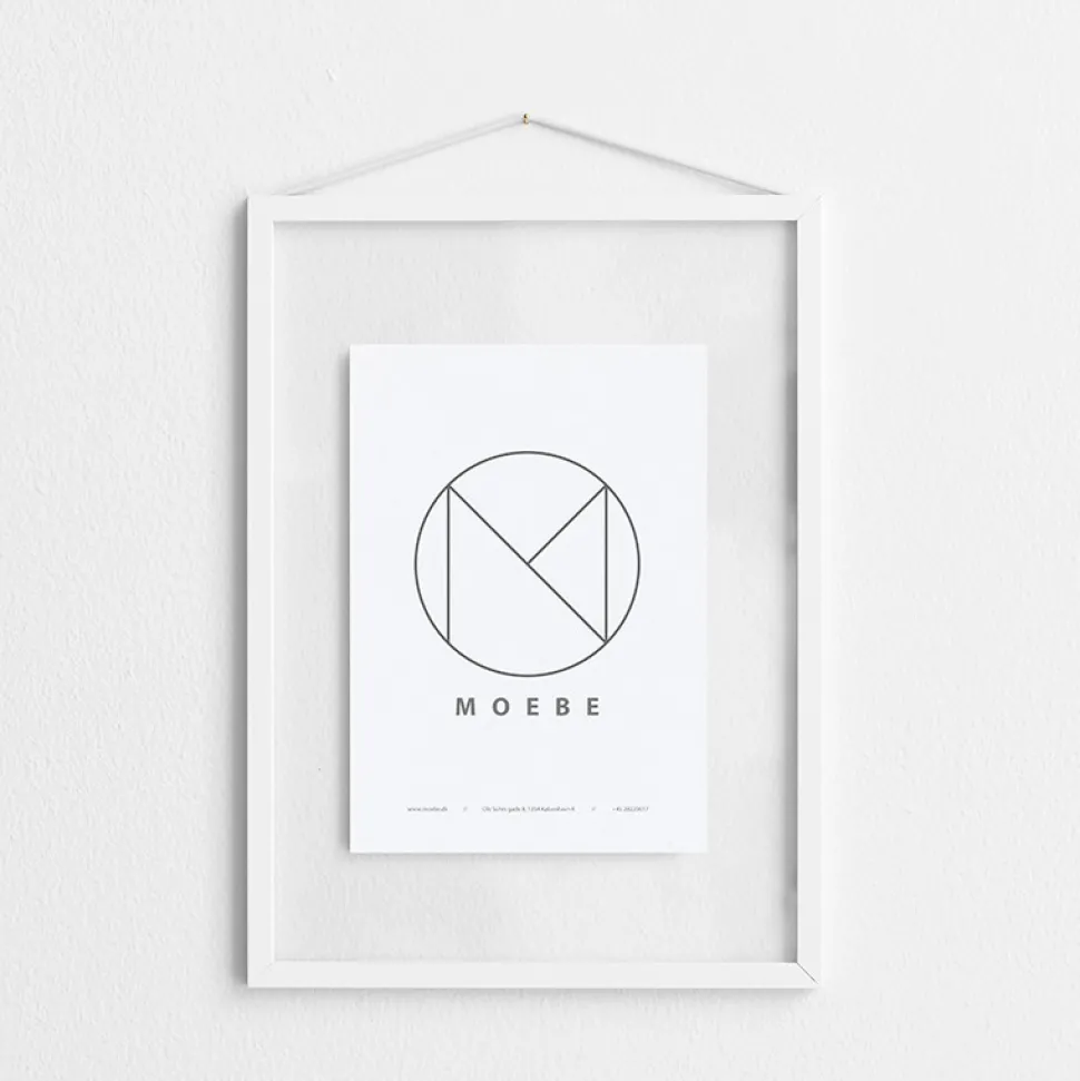 Moebe White Frame A4