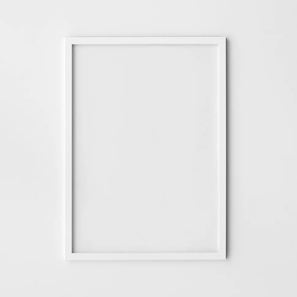 Moebe White Frame A4