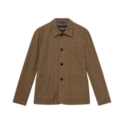 Mos Mosh Gallery Conor Herringbone Jacket Ermine
