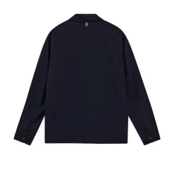 Mos Mosh Gallery Conor Seer Check Jacket Navy