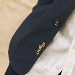 Mos Mosh Gallery Conor Seer Check Jacket Navy