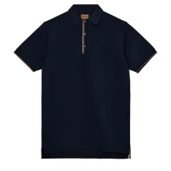 Mos Mosh Gallery Harvey Polo SS Tee Navy