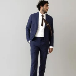 Mos Mosh Gallery James Dynamic Luxe Blazer Navy