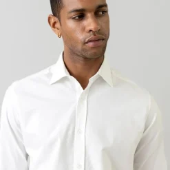 Mos Mosh Gallery Marco Oxford Shirt White