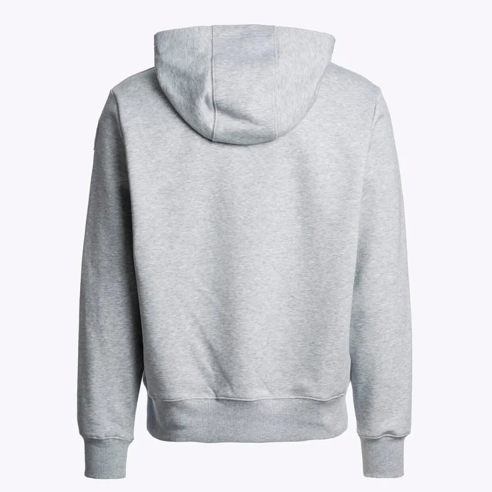 Parajumpers Everest Hooded Sweatshirt Grey Melange
