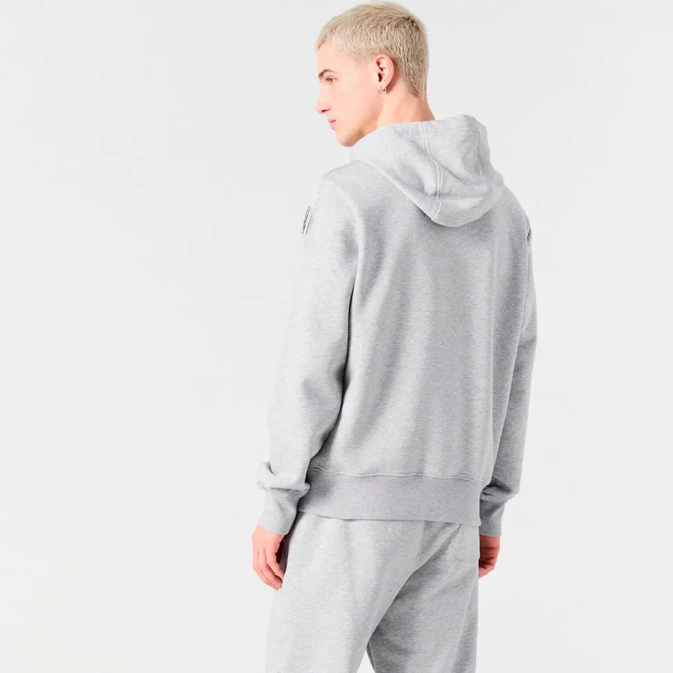 Parajumpers Everest Hooded Sweatshirt Grey Melange