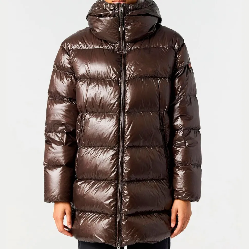 Parajumpers Ivonne Hooded Down Jacket Earth Brown