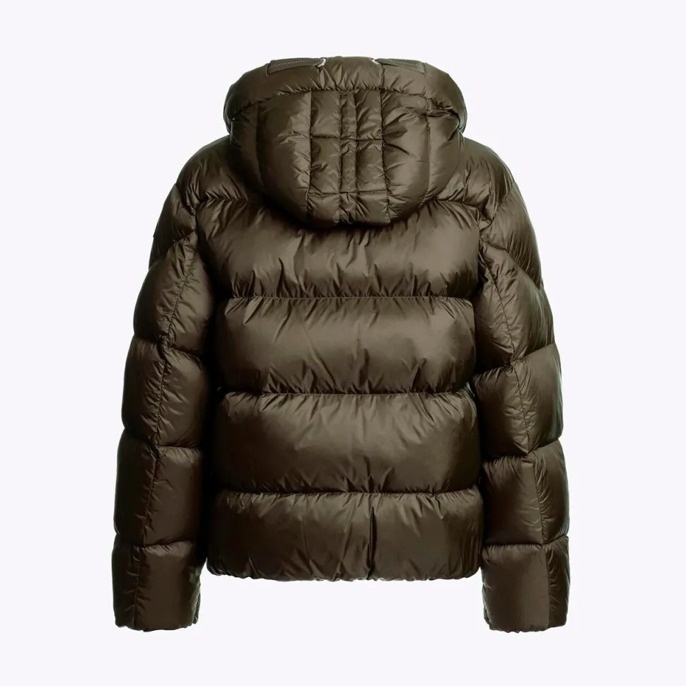 Parajumpers Tilly Hooded Down Jacket Olive Grey