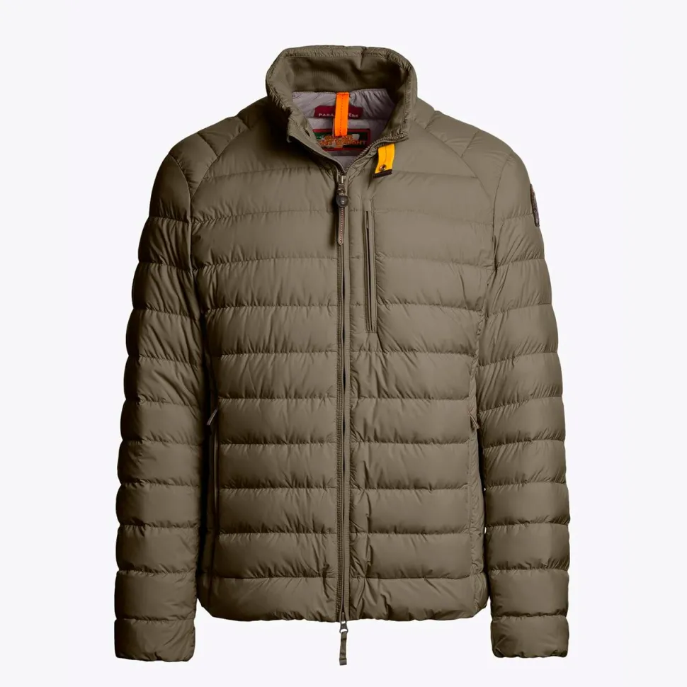 Parajumpers Ugo Short Down Jacket Olive Grey