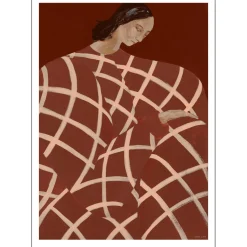 Poster & Frame Waiting At Art Et Metiers 50x70 cm