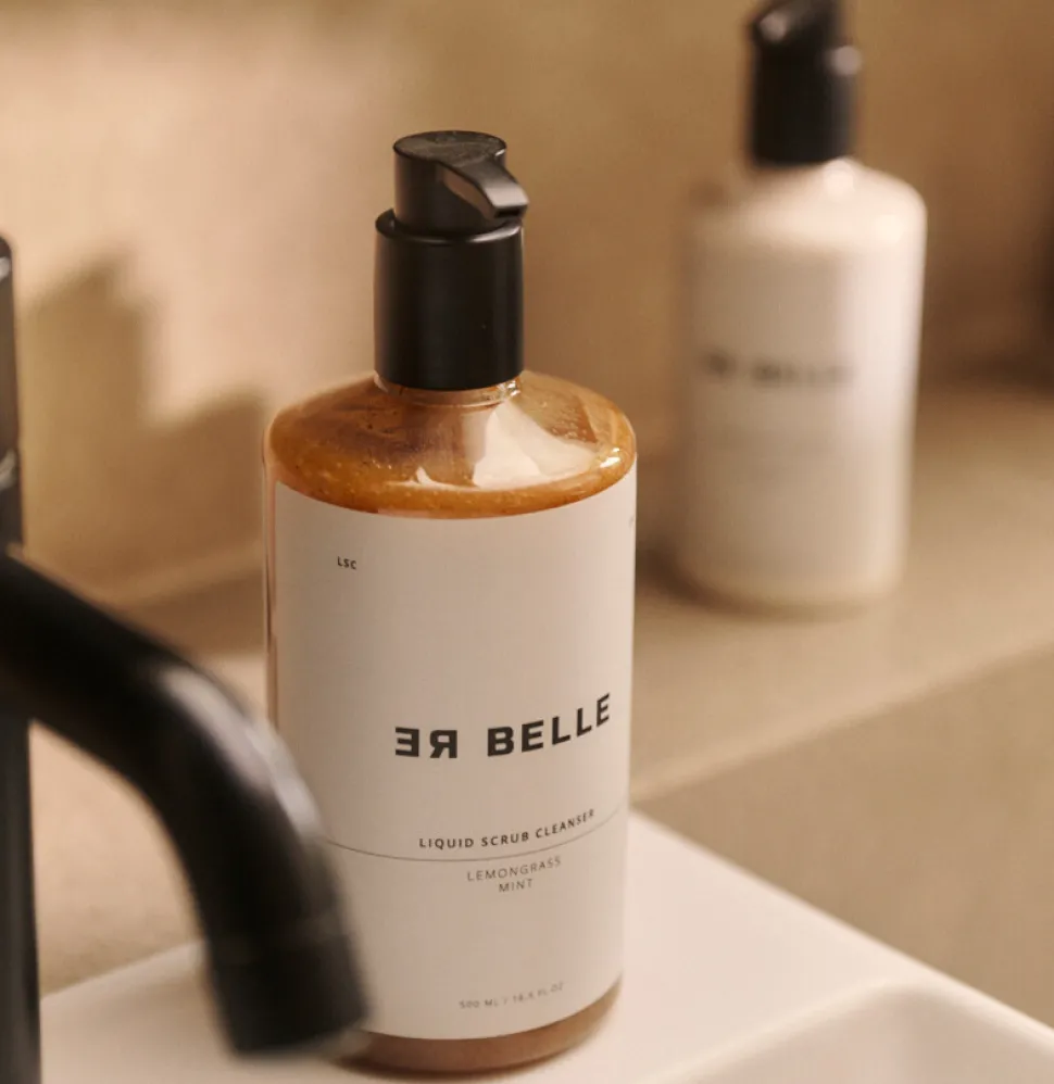 Rebelle Copenhagen Liquid Scrub Cleanser Lemongrass Mint 500 ml