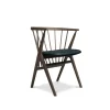 Sibast Furniture No 8 Chair Mørkolieret Eg Sort Saga Læder