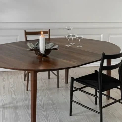 Sibast No 59 Sortlakeret Eg Sort flet