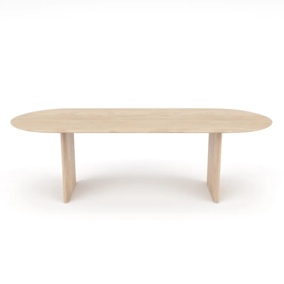 Sibast No 7 Spisebord Oval Eg Hvidolie