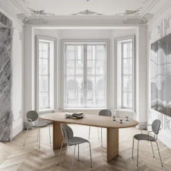 Sibast No 7 Spisebord Oval Eg Hvidolie