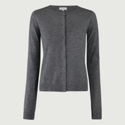 Six Ámes Ulla Cardigan Steel Gray