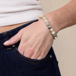 Soï Krystal Armbånd Amazonit Large