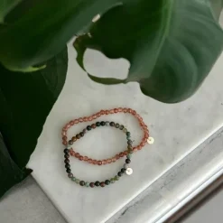 Soï Krystal Armbånd Indian Agate