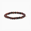 Soï Krystal Armbånd Red Tiger Eye Large