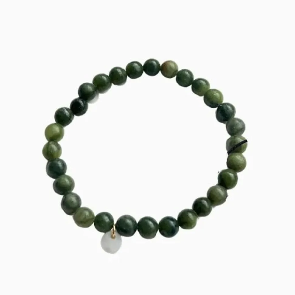 Soï Krystal Armbånd Southern Jade Large
