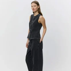Sofie Schnoor CarlaSW Vest Washed Black