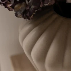 Specktrum Evelyn Ceramic Vase Brown