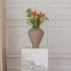 Specktrum Evelyn Ceramic Vase Brown