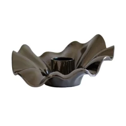 Specktrum Lea Candle Holder Black Chrome