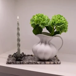 Specktrum Lea Candle Holder Black Chrome