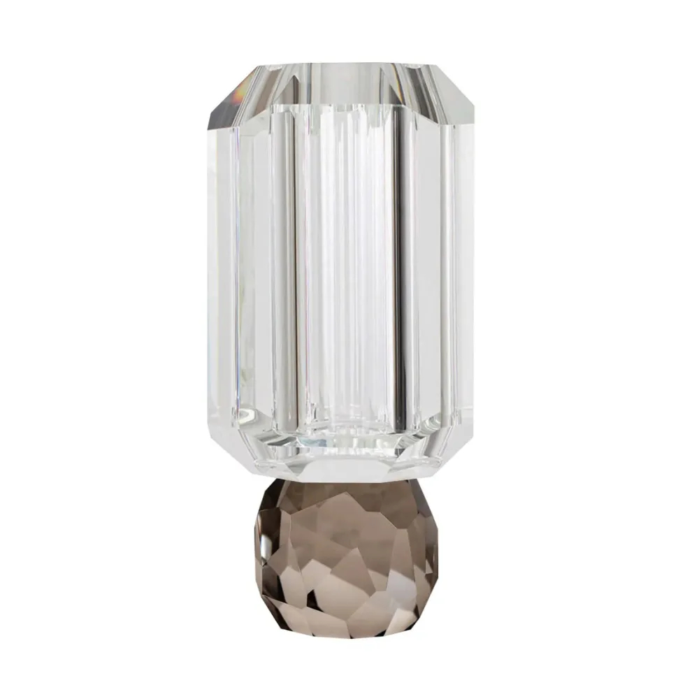 Specktrum Storm Vase Clear/Light Smoke