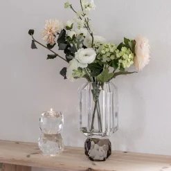 Specktrum Storm Vase Clear/Light Smoke