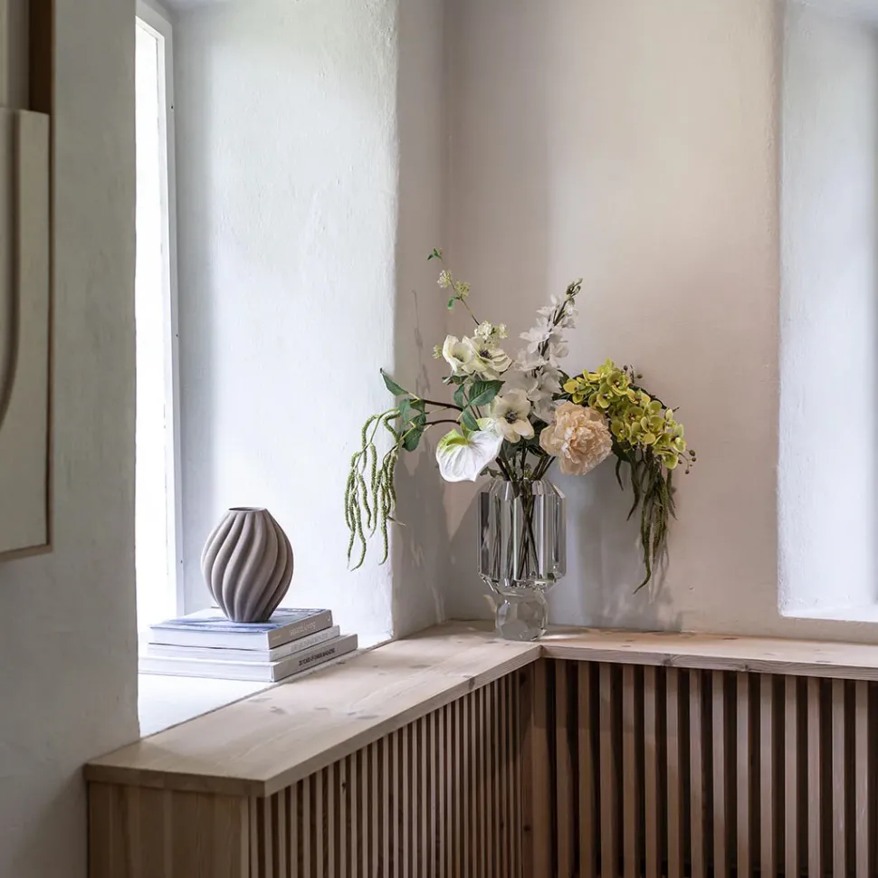 Specktrum Storm Vase Clear/Light Smoke