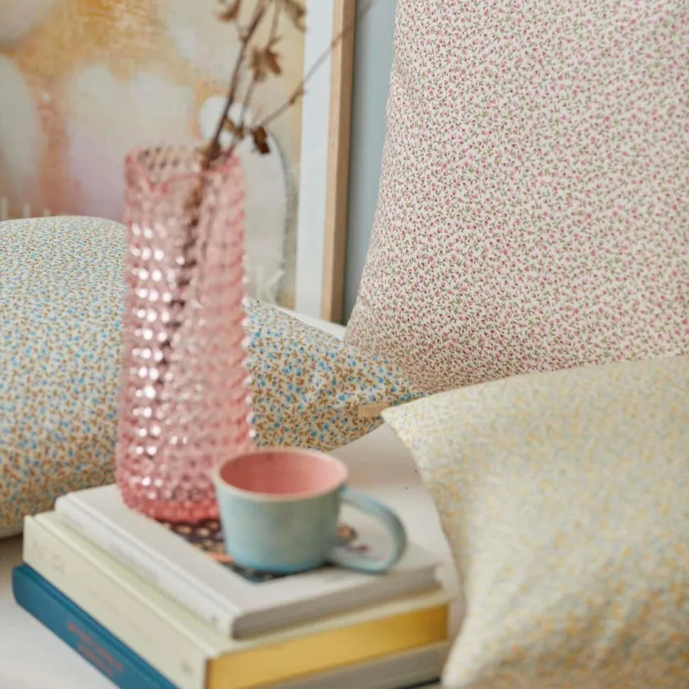 Spliid Petit Fleur Cushion Lemon 50x50 cm