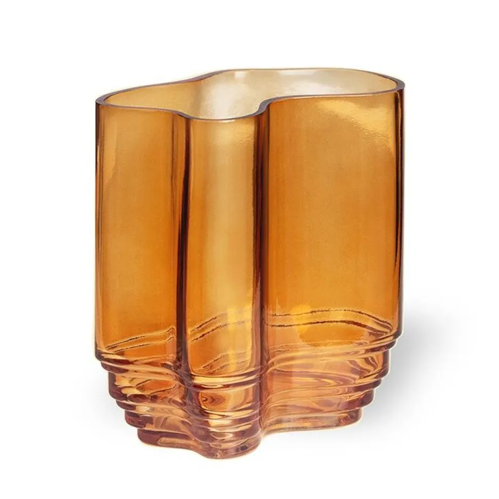 Stences Lake Vase Amber
