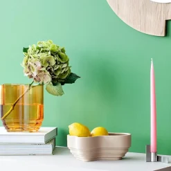 Stences Lake Vase Amber