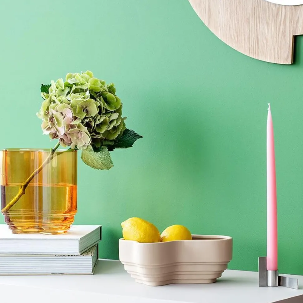 Stences Lake Vase Amber